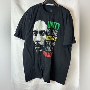 Zion Rootswear Black Unity Graphic Tee